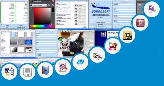 Software collection for Magazine Layout Templates