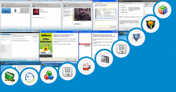 Software collection for X Unlock Tool Installation