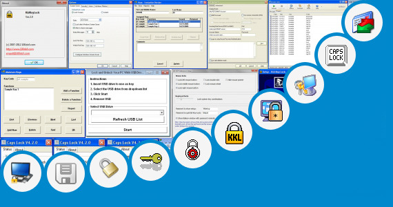 Software collection for Lenovo Lock Key