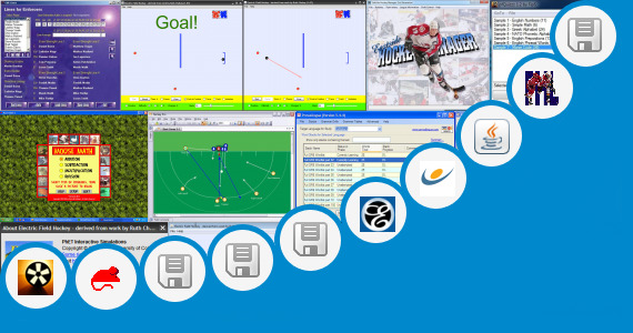 Software collection for Hockey Drill Freeware Program
