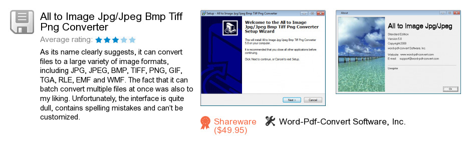 All to Image Jpg/Jpeg Bmp Tiff Png Converter