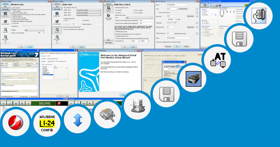 Software collection for Vip72 Configuration Port