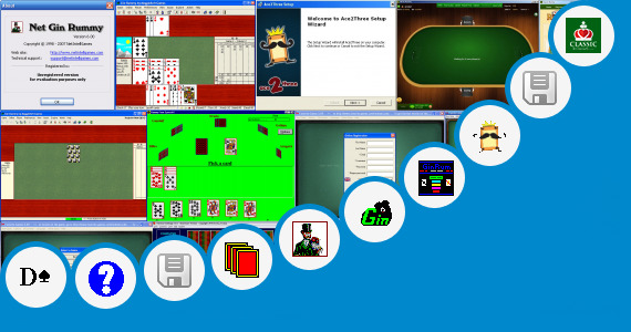 Software collection for Indian Rummy Cards Game Jar