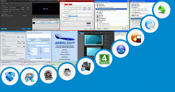 Software collection for Bitrate Converter