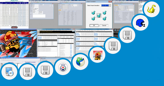 Software collection for Wapin Football Game
