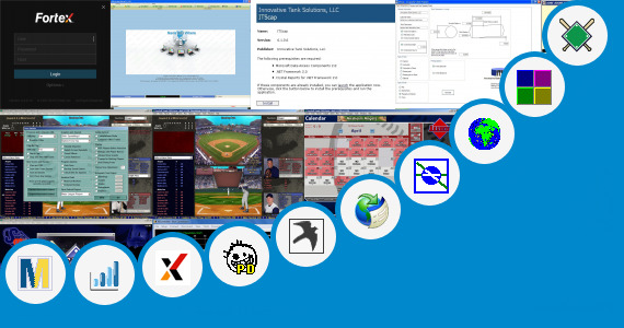 Software collection for Baseball Depth Chart Software