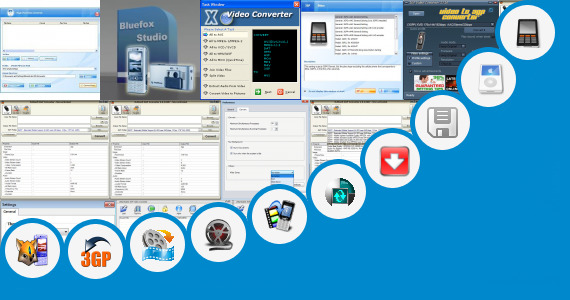 Software collection for 3gp Video Sixxi