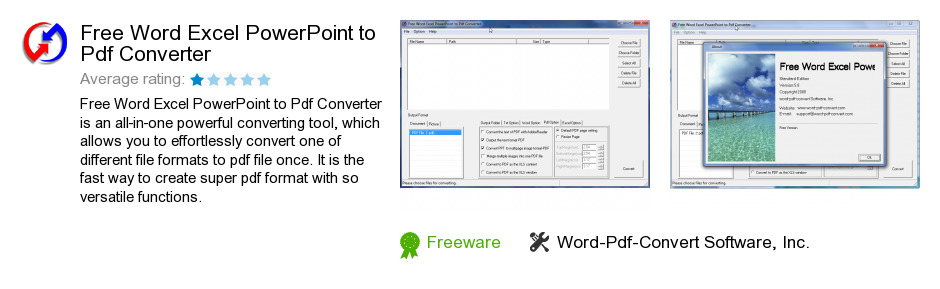 Free Word Excel PowerPoint to Pdf Converter