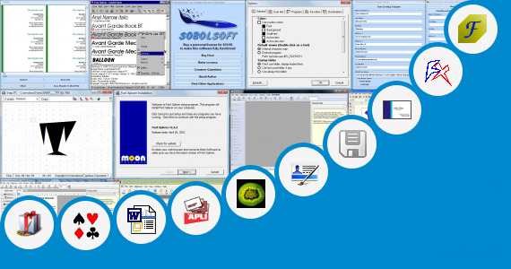 Software collection for Nirvachan Card Font