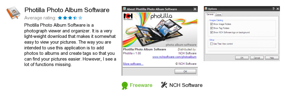 Photilla Photo Album Software