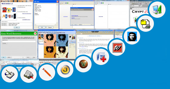 Software collection for Word Art In Wordpad