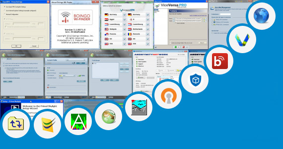 Software collection for Open Vpn Connnect