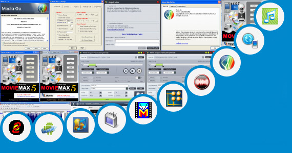 Software collection for Sony Six Promo Songs
