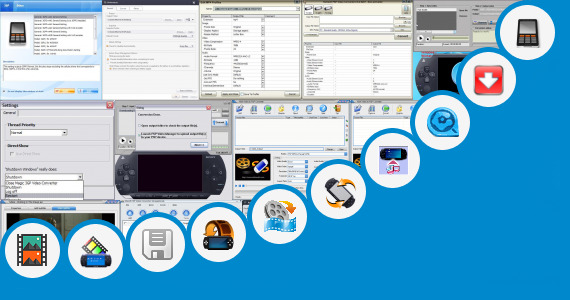 Software collection for Psp Bf Hd Video