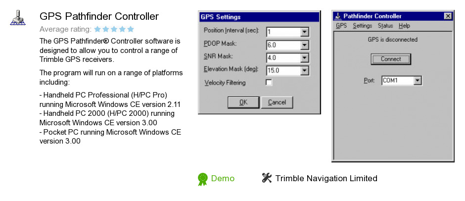 GPS Pathfinder Controller