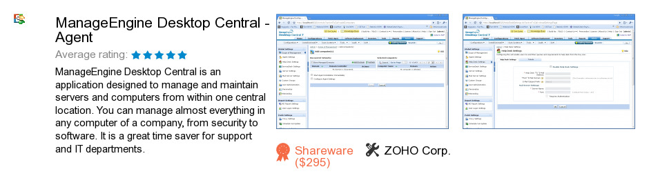 ManageEngine Desktop Central - Agent