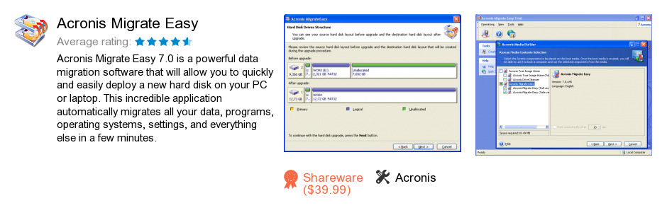 Acronis Migrate Easy