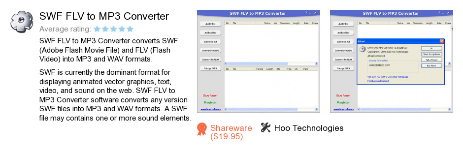 SWF FLV to MP3 Converter