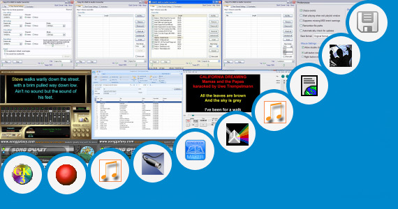 Software collection for Myanmar Midi Songs