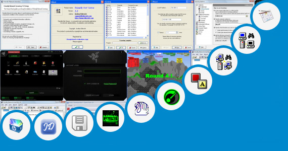 Software collection for Friendly Strike4 Game