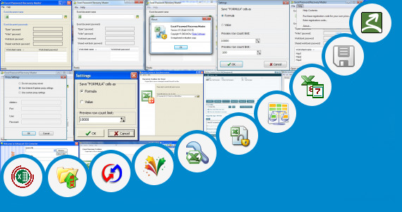 Software collection for Excel Programs Rcc Work