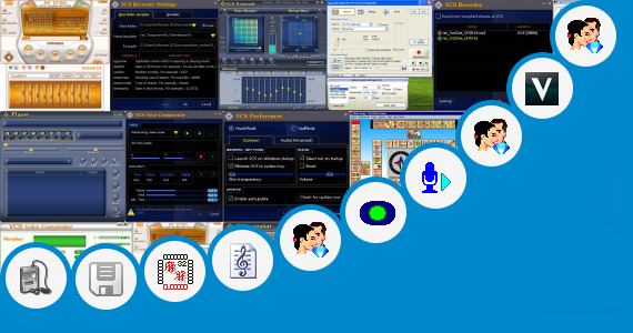 Software collection for Real Sangita Voice Software