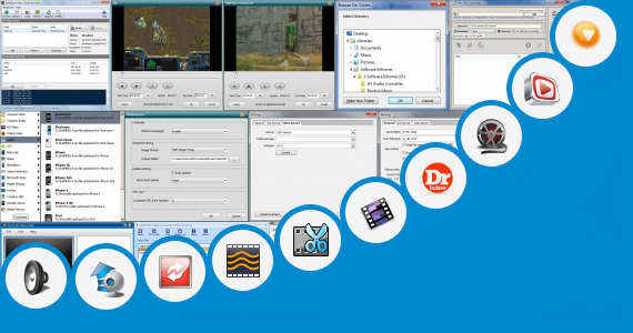 Software collection for Full Open Sax Videos