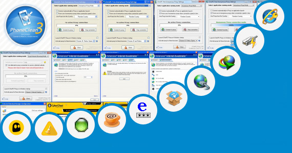 Software collection for Vxp Internet Browsing App
