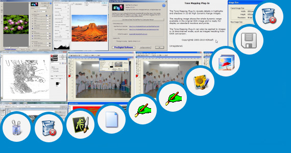 Software collection for Photoshop Cs3 Oil Paint Plug In