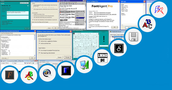 Software collection for Copy Superman Font
