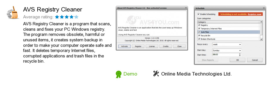 AVS Registry Cleaner