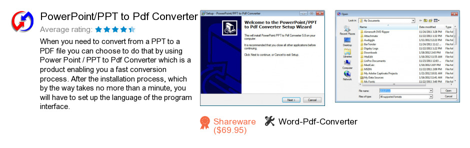 PowerPoint/PPT to Pdf Converter