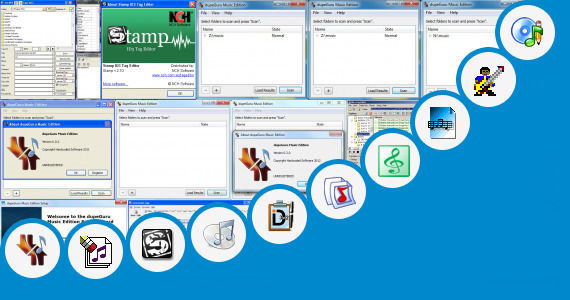 Software collection for Onlindj Tag Song