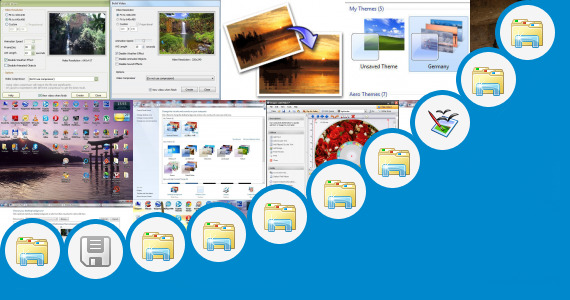 Software collection for Windows Nature Nth Theme