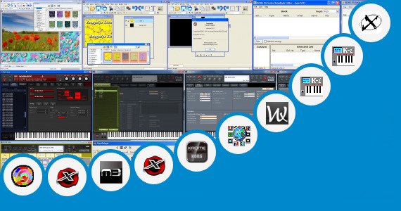 Software collection for Edit Style Korg Pa 50