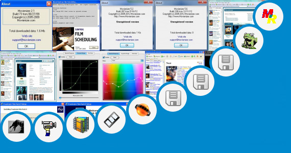 Software collection for 12 Ys B F Films