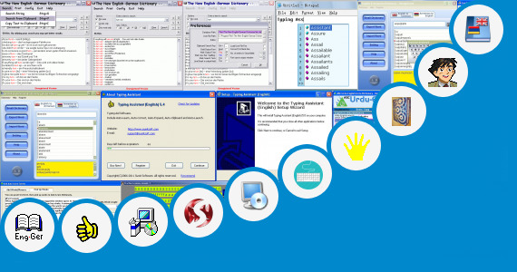 Software collection for English Typing Exercisebook