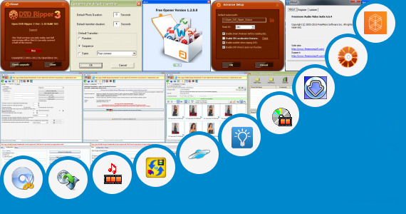 Software collection for Bf Open Video Images