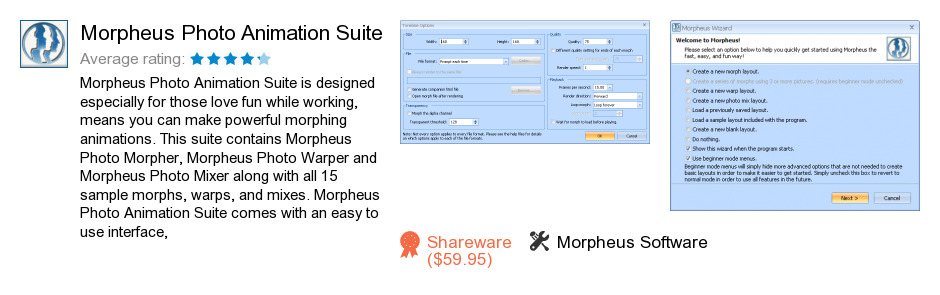 Morpheus Photo Animation Suite