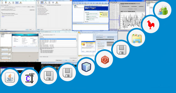 Software collection for Explorer Java Toucsreen