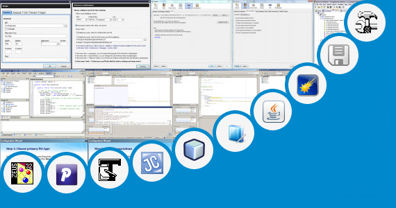 Software collection for Class Editor Java Layar Sentuh