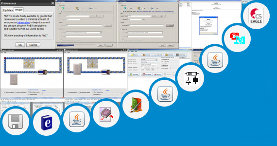 Software collection for Electronics Circuit Maker