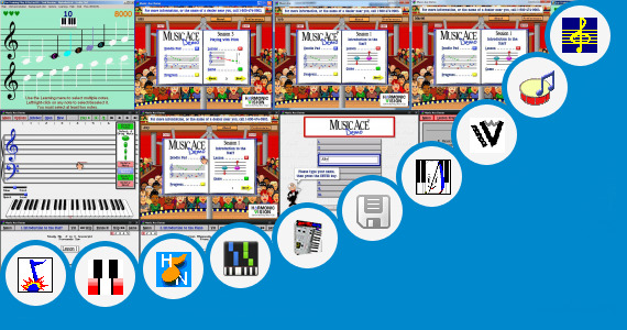 Software collection for Musical Keyboard Learning In Telugu