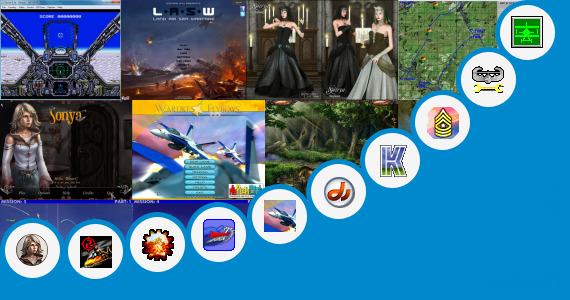 Software collection for Game Air Force 320x240