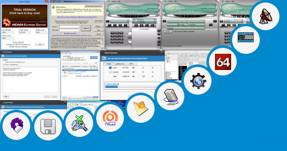 Software collection for Editing Firmware Of Receivers