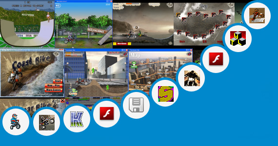 Software collection for Bike Game For 2mb