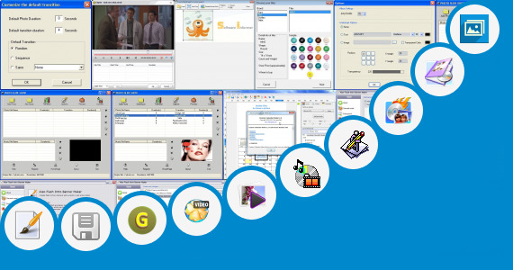 Software collection for Slode Show Maker