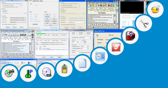 Software collection for Cut Song Downlode New