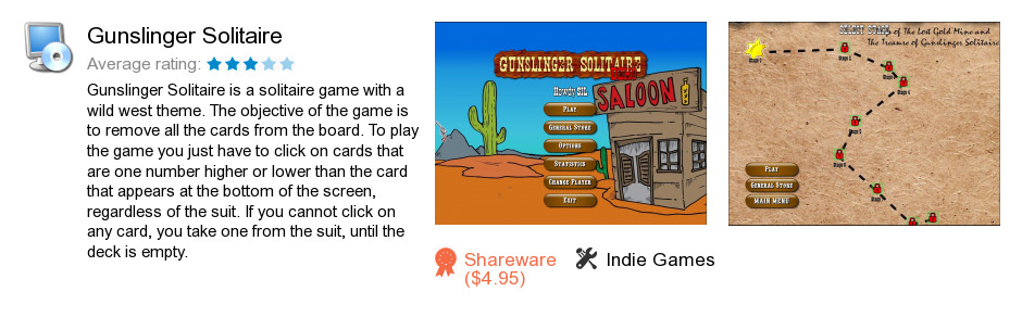 Gunslinger Solitaire