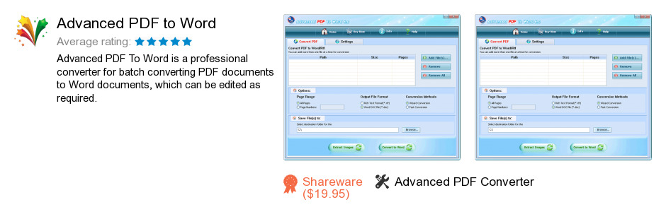 Advanced PDF to Word